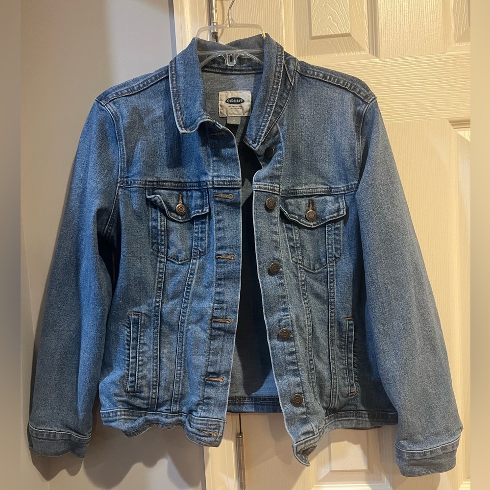 Old Navy Classic Blue Jean Denim Jacket
